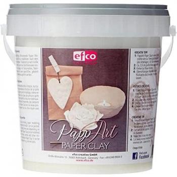 PappArt Papierknete, 900 g, weiß