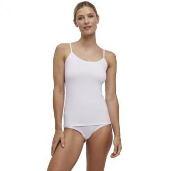 Falke Women's Outlast Scoop‑Neck Top – White L
