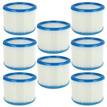 8X VHBW Stihl Filter for SE 50/60/122E/100/122/161E/161/121E/121 – Blue‑White