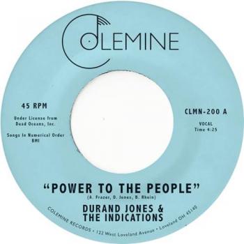 7 Record – Durand Jones & The Indications: Power To The People – Label: Colemine, Catalog #: CLMN200, Year 2023, US, Soul/Funk