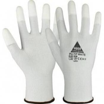 Hase PU-Tip-White, Montagehandschuh, Größe 7