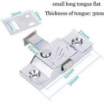 4 Pack Automatic Push Button Cabinet Lock for Child Safety