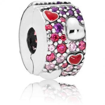 Pandora Abalorio Corazones de Amor