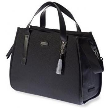 Basil Waterproof Roll Top Business Bag Black