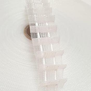 Gardinenband Transparent 25mm, 5m Rolle