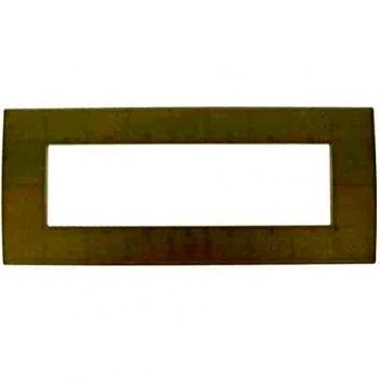 Placca Flat Slim Sottile 6M Compatibile Con Bticino Axolute Air