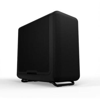Hyte X50 Air Mid‑Tower PC Case – Black Laminated Acoustic Glass