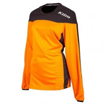 Klim Ember Rebell Lady Motocross Maglia S Nero/Arancione