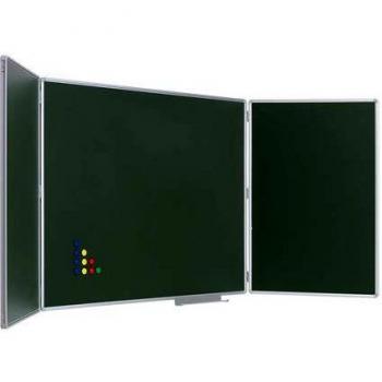 Pizarra Triple Verde con Revestimiento de Acero Vitrificado 90×240