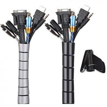 Gaine pour câbles de télévision ou ordinateur 2.6cm Ø