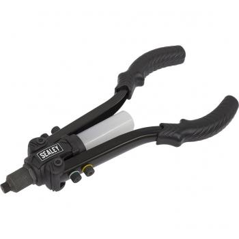 Sealey AK3982 Heavy-Duty Compact Pneumatic Riveting Gun with Collection Bowl