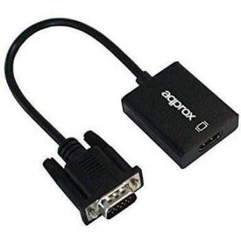 ADAPTADOR APPROX VGA M A HDMI H