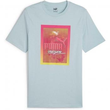 Puma 2 Color Logo Tee for Men