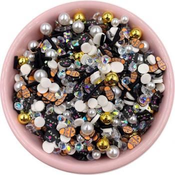 Arcilla Polimérica con Perlas de Cristal para Uñas, 20 g/lote