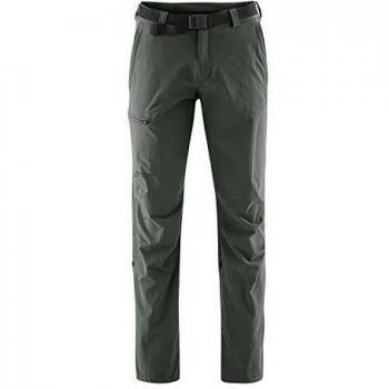 Maier Sports Nil Herren Wasserabweisende Trekkinghose mit Rollup-Funktion, PFC-frei und mSTRETCH pro 4