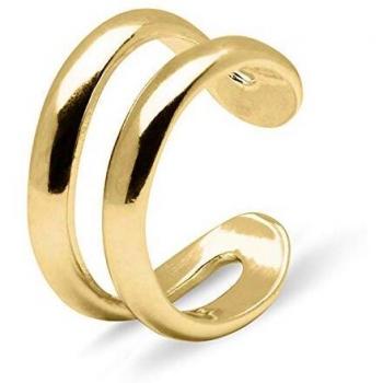 Pendiente Ronbet de plata de ley 925 con baño de oro de Luxenter