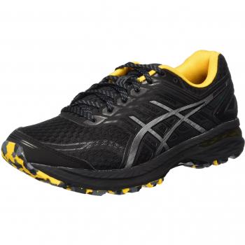 Asics Herren GT-2000 5 Trail Plasmaguard Sneakers, Schwarz (Black/Carbon/Gold Fusion), 44 EU