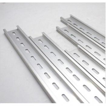 Carril Aluminio DIN con Ranura 0,5 m (Set 5)