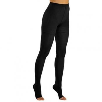 Collants Solidea Wonder 4 L Noir 18‑21 mmHg – Anatomique Bout Ouvert