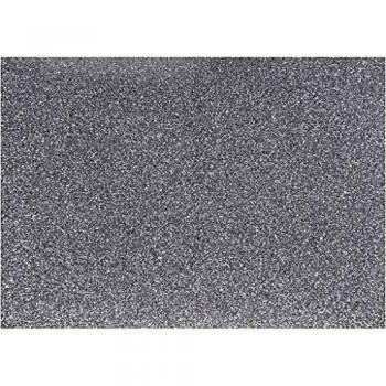 Papier transfert paillettes argent