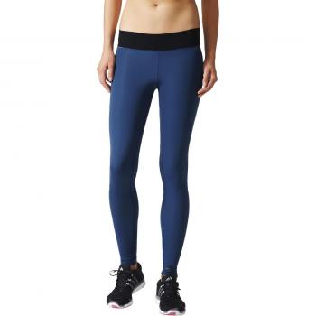 Adidas Mallas Wo Long Talla L Azul/Negro