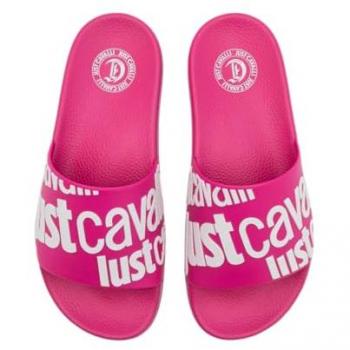 Just Cavalli Damen Pantoletten Schwarz 37