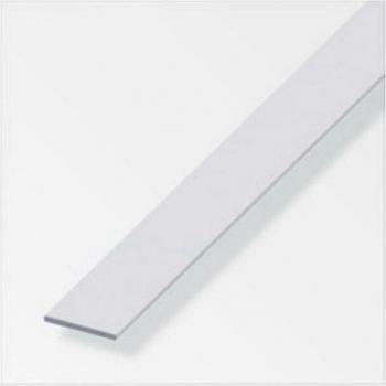 Barra Piatta Alluminio Anodizzato 15x2 mm 2 m Argento