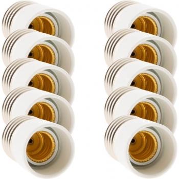 Kit 10 pièces – Adaptateur d’ampoule E27 vers E14 – Zenitech