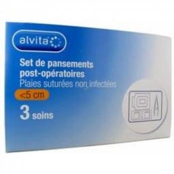 Alvita Pansements Inférieurs 5 cm