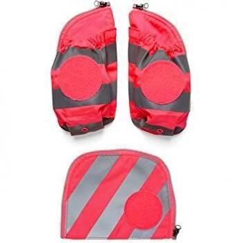Ergobag Fluo Seitentaschen Zip-Set Pink