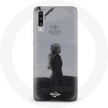 Maniacase Protecteur – Coque Samsung A50, Jeu de Trônes, Feu et Sang