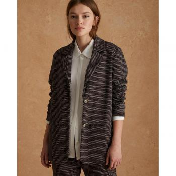 Americana Jacquard de mujer con algodón (modelo 39423_309)