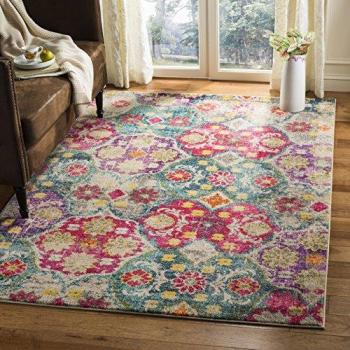 Élégance Bohème Safavieh 200x280 cm gris rose