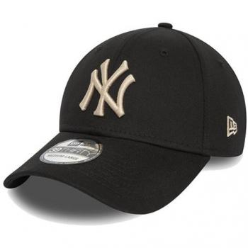 New Era Cap League Essential 39THIRTY New York Yankees Schwarz M/L