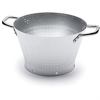 Colapasta Conico in Alluminio 40 cm con Maniglie Inox
