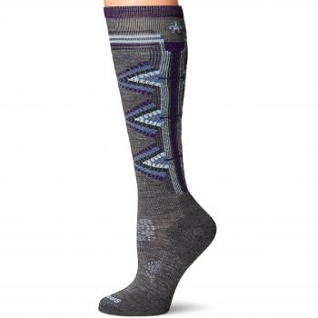Smartwool Damen PHD Ski Lt Ptrn Ski-Socke Grau S