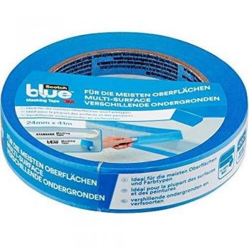 Ruban de Masquage ScotchBlue 24 mm x 41 m Résistant aux UV