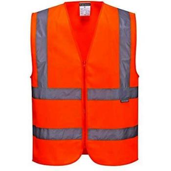 Portwest Hi Vis One Band and Brace Vest Orange XL