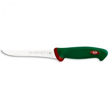 Sanelli Premana Coltello macellaio da Disosso, Acciaio Inossidabile, Verde, 16 cm