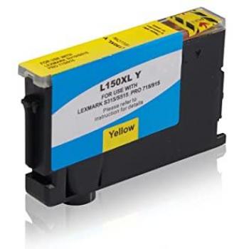 Gelbe Tintenpatrone für Lexmark 14N1614E