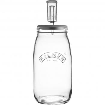 Kilner Home Fermentation Kit with Silicone Lid and Glass Jar