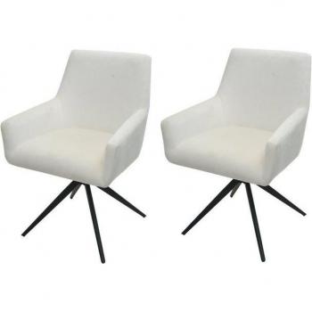 MCW L91 Esszimmerstühle, höhenverstellbar, creme-beige Stoff