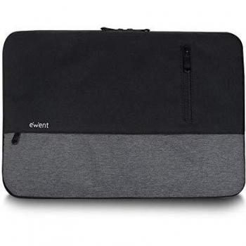 Ewent Urban Notebook Sleeve 15,6, Schwarz/Grau