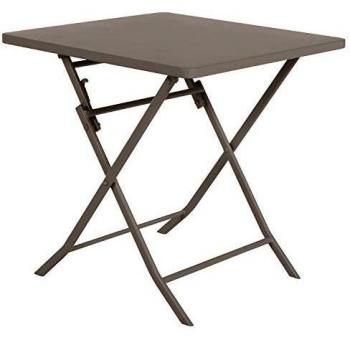 Table pliante carrée Hespéride Tonka