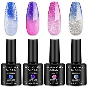 Vernis à Ongles Senvenski Mood Changement de Couleur Lilas Lavande