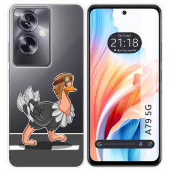 Funda Avestruz para Oppo A79 5G
