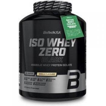 Proteina de Suero Aislada Iso Whey Zero Black Sabor a Vainilla