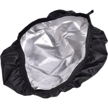 Housse de protection pour siège de vélo noir