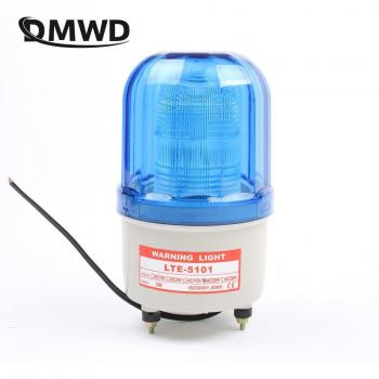 DMWD AC220V LTE-5101 Revolving LED Warning Light with Sound