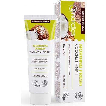 Nordics Dentífrico Sin Flúor Sabor Coco y Menta 75 ml